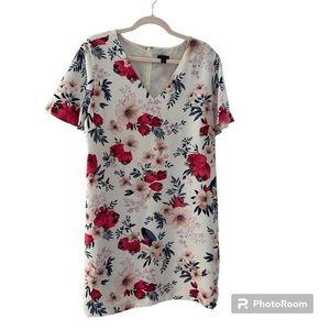 Ann Taylor floral dress x-large